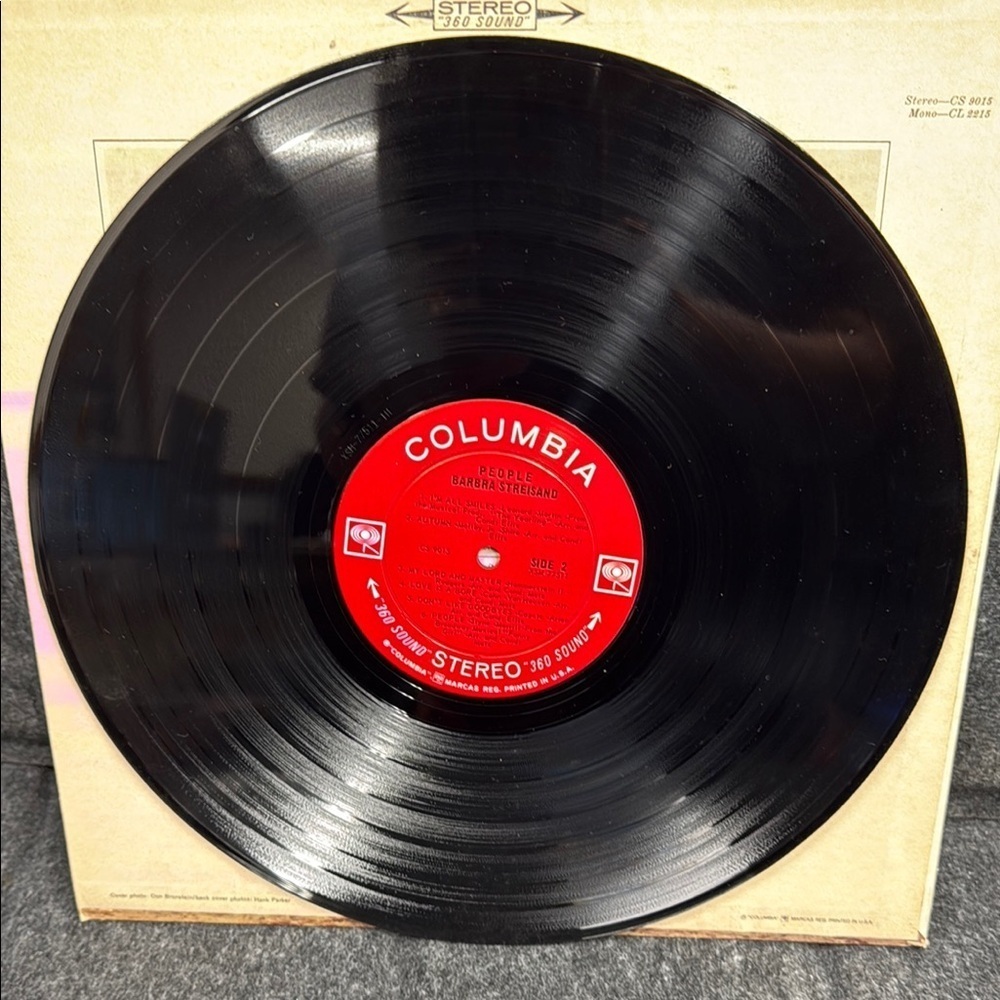 Barbra Streisand 'People' Vinyl Record - Classic Album Cover - Picture 4 of 4